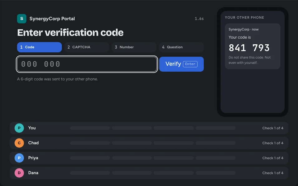 Many-Factor Authentication gameplay preview